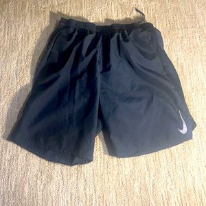 NIKE running shorts.